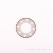 Disco filtro in rete in acciaio inossidabile